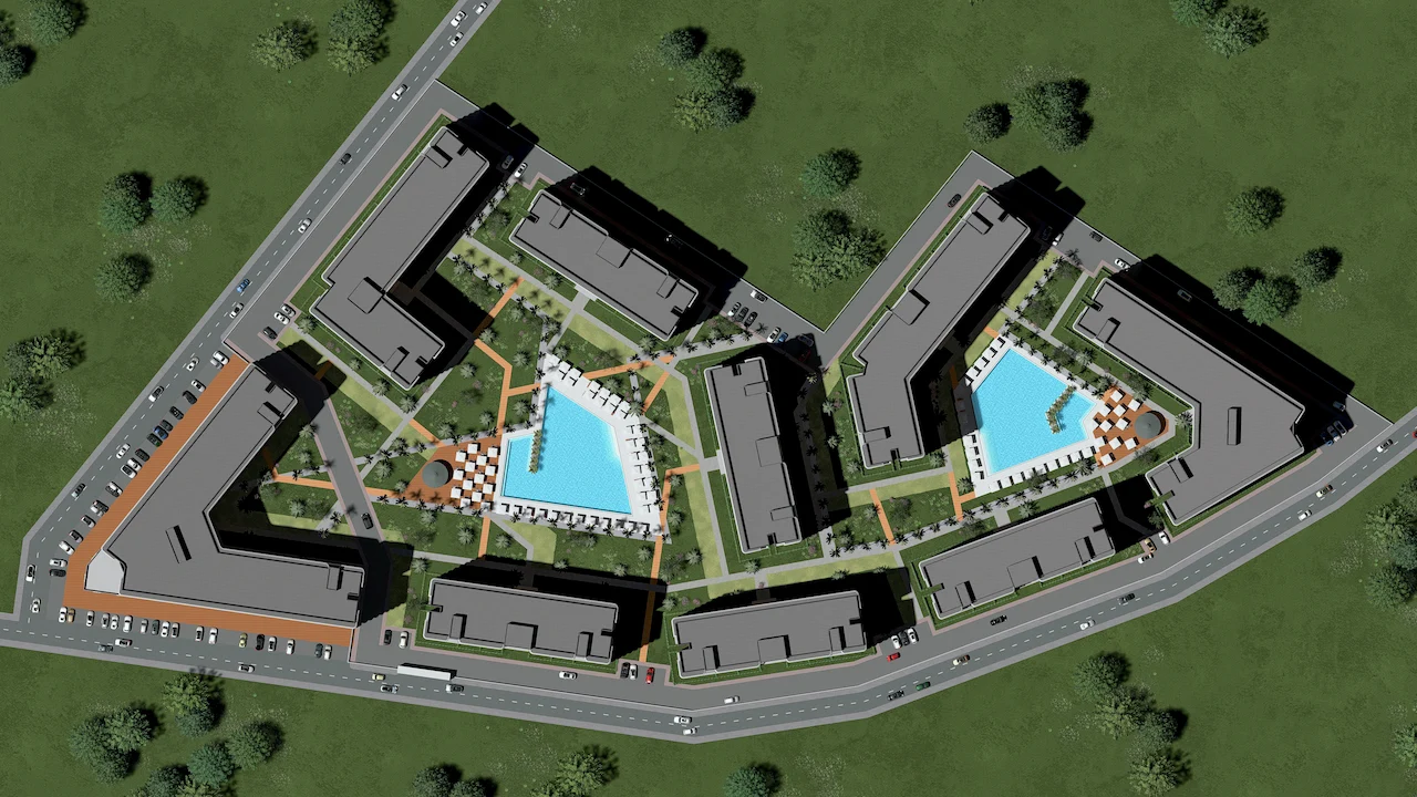 Park Akdeniz Trinvest İnşaat Projesi Antalya