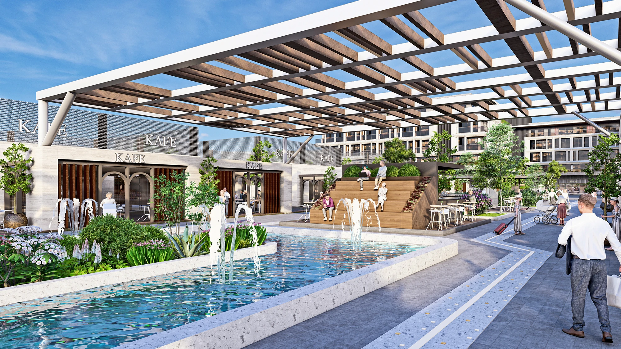 2.2.1.10. Gündüz İç Cephe 6 (Sağdan Bakış)